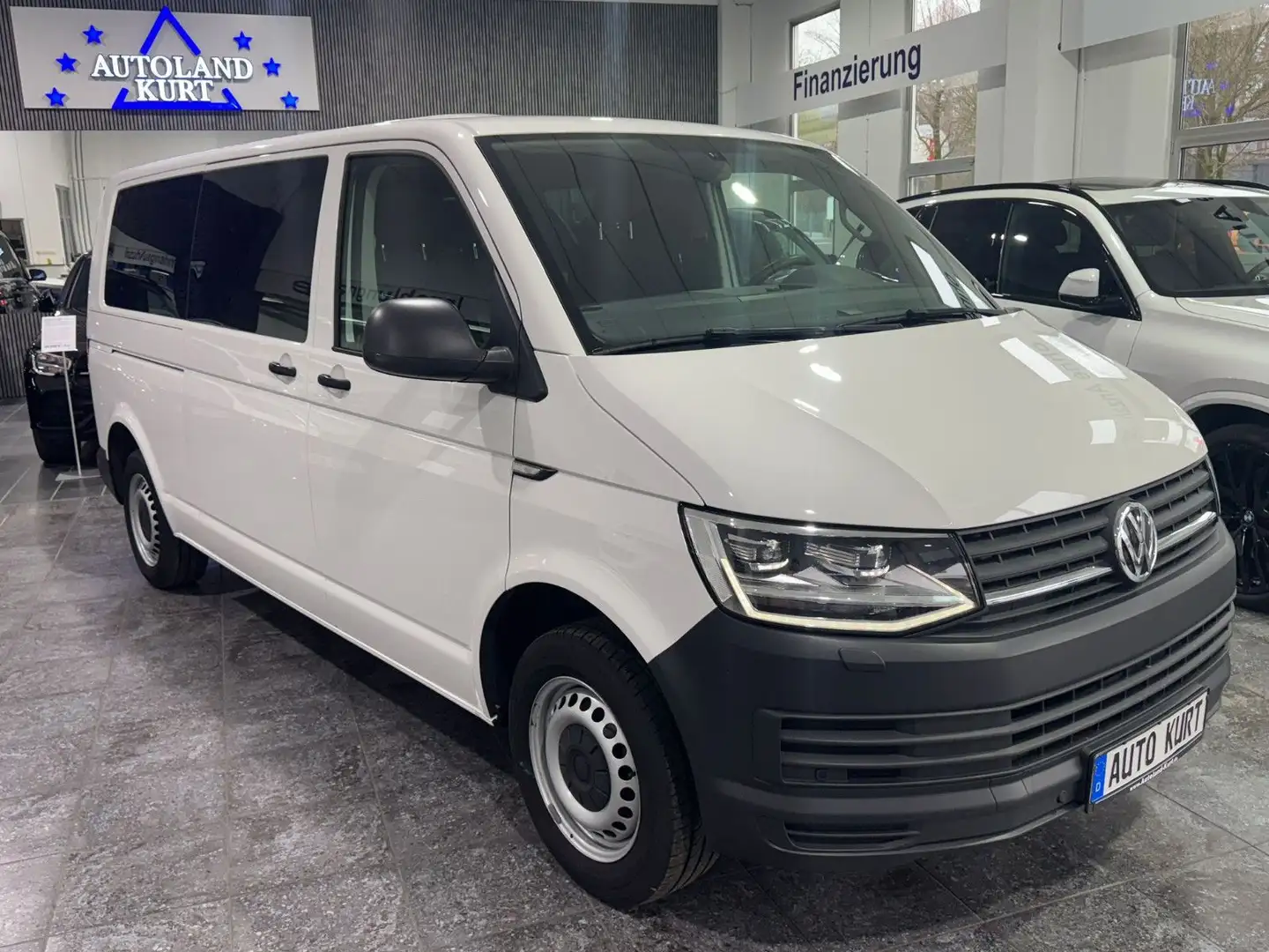Volkswagen T6 Transporter T6 2,0 TDI*AHK*Navi*LED*6-Sitzer*Standheiz.*Lang Weiß - 1
