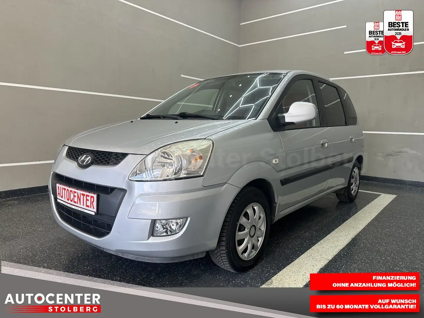 Hyundai Matrix 1.6 GLS "SITZH-KLIMA-CD-ESP" Argent - 1
