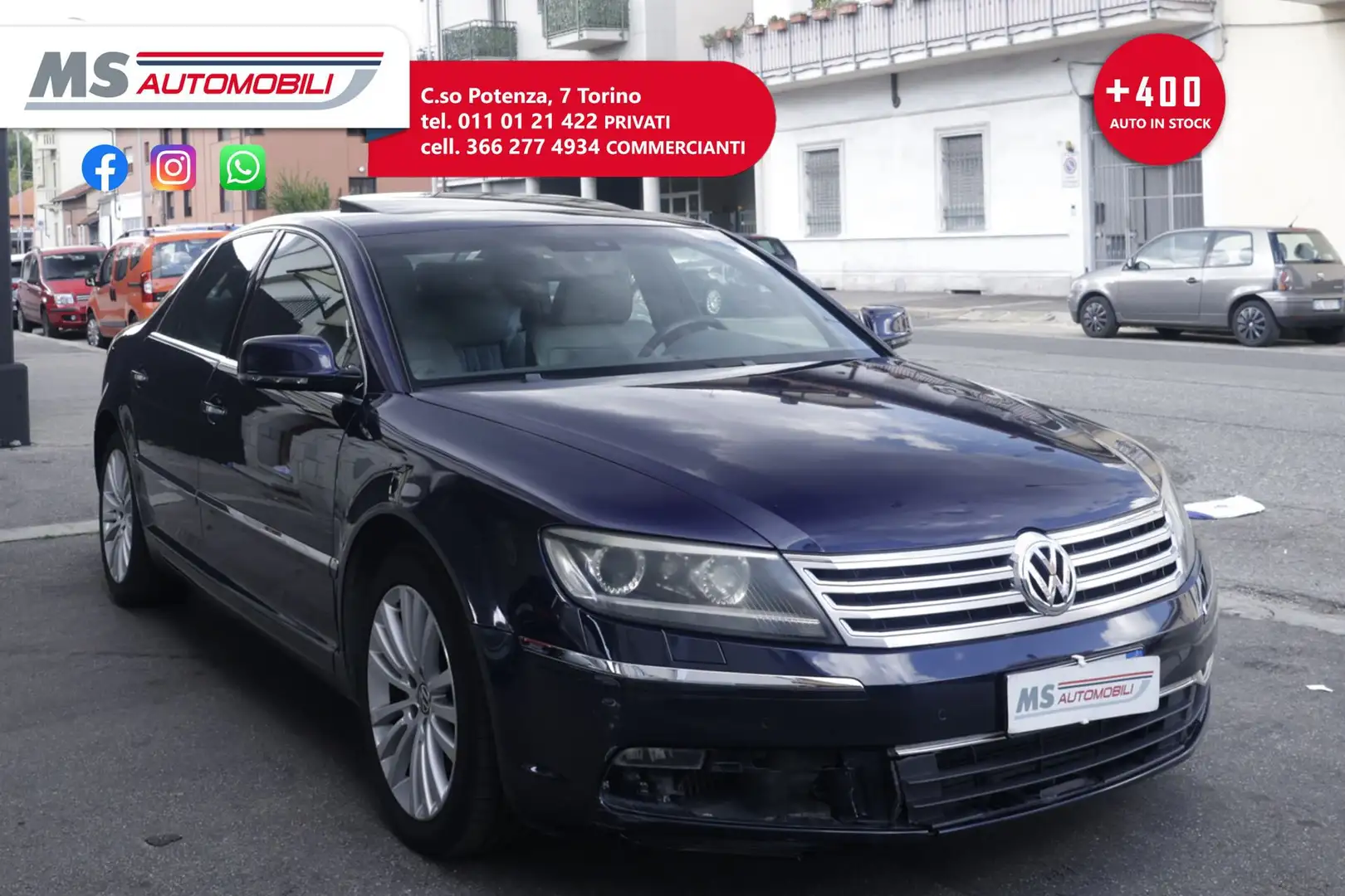Volkswagen Phaeton Volkswagen Phaeton 3.0/240 V6 TDI DPF 4mot. tip. Bleu - 1
