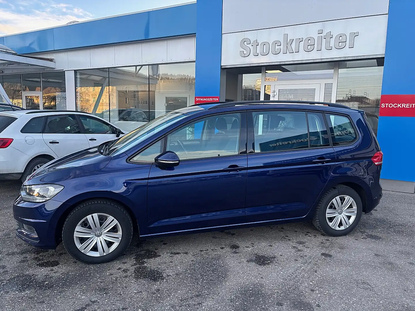 Volkswagen Touran 1,6 SCR TDI DSG*PDC*FREISPRECH* Blau - 2