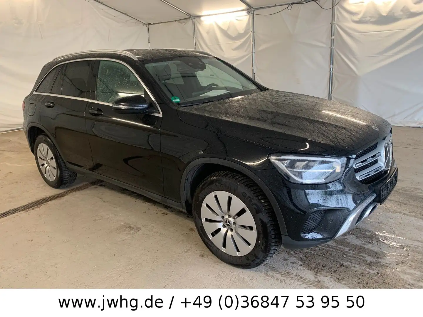 Mercedes-Benz GLC 220 4M Led FahrAss+ Kam DAB 18" Navi+ VLeder Schwarz - 2