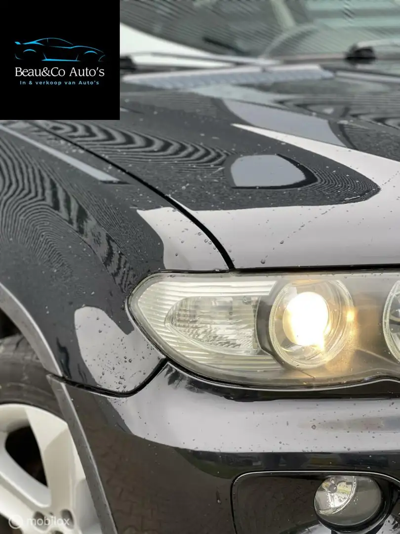 BMW X5 3.0i Zwart |trekhaak | Aut |19 inch! | nieuwe APK! crna - 2