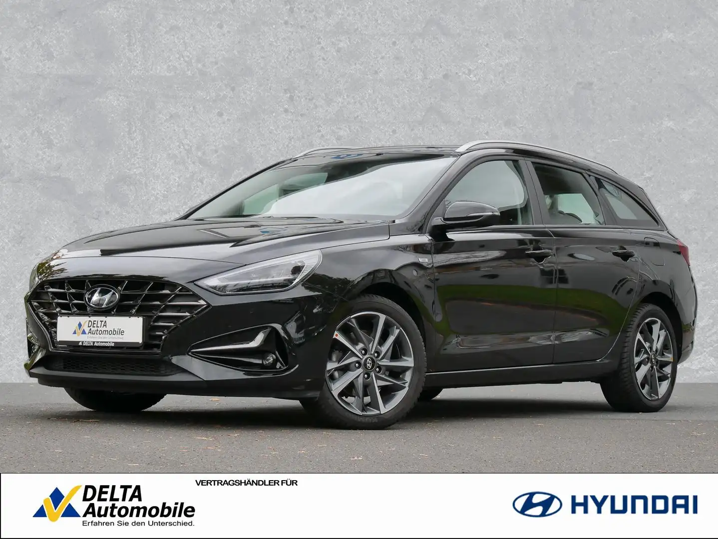 Hyundai i30 Kombi 1.5 DCT TREND Navi Voll-LED Kamera Car Negru - 1