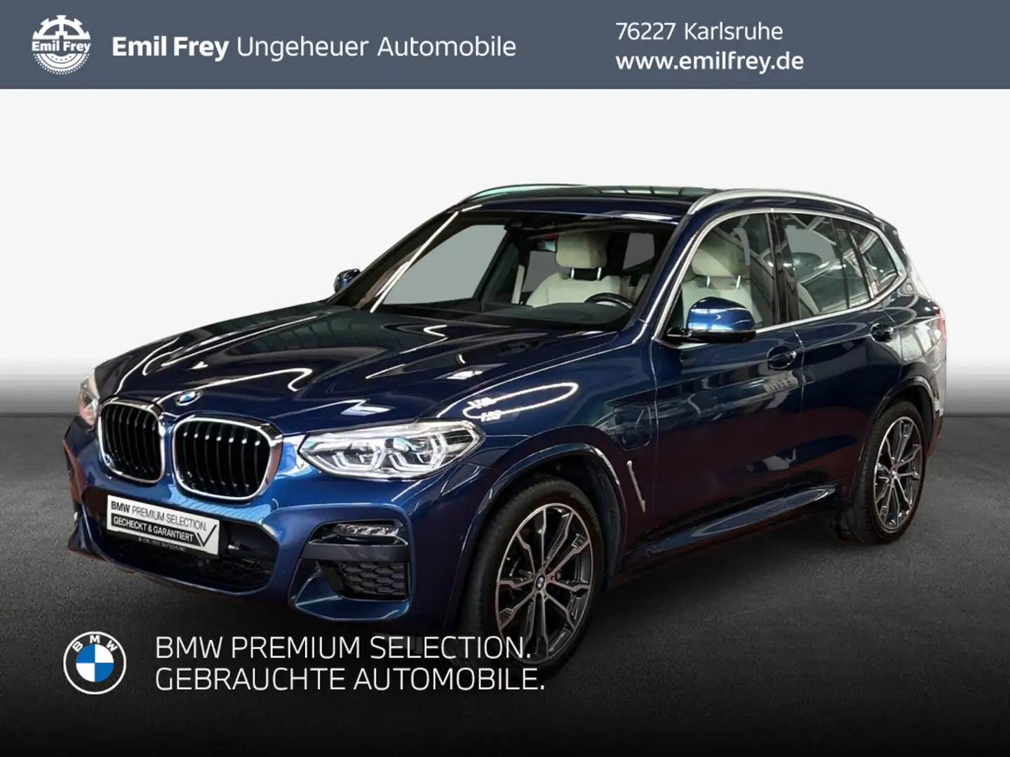 BMW X3 X3 xDrive30e Aut. M Sport Blau - 1