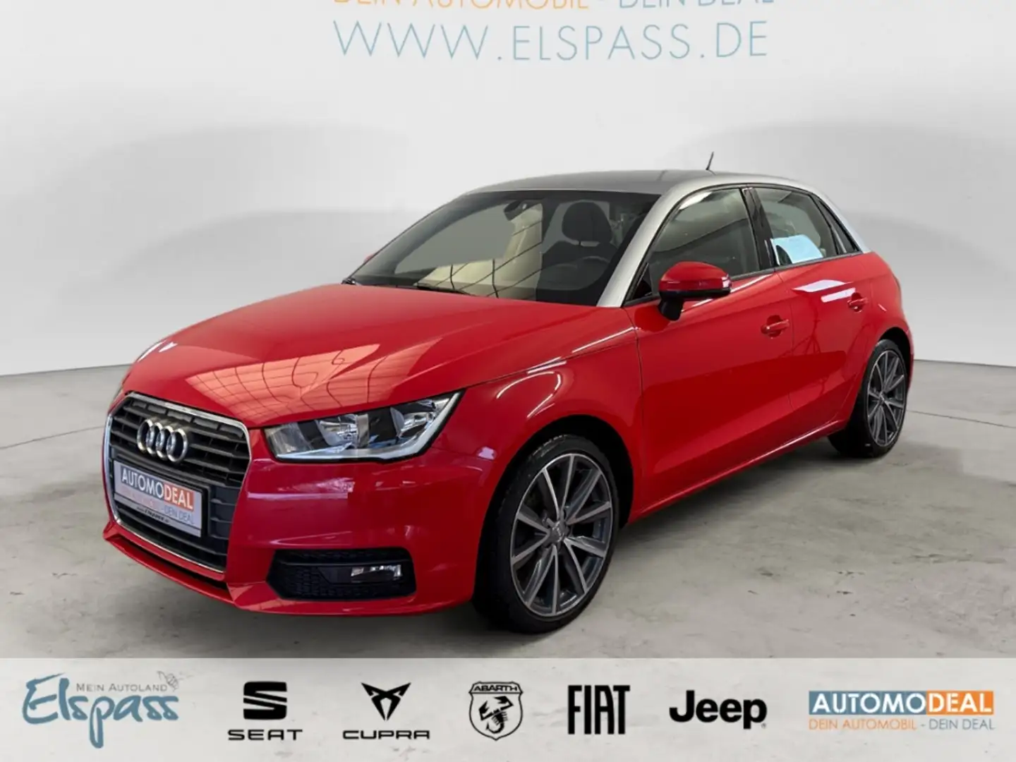 Audi A1 Sportback SITZ.HZG TEMPOMAT ALU PDC BLUETOOTH DAB Rot - 1