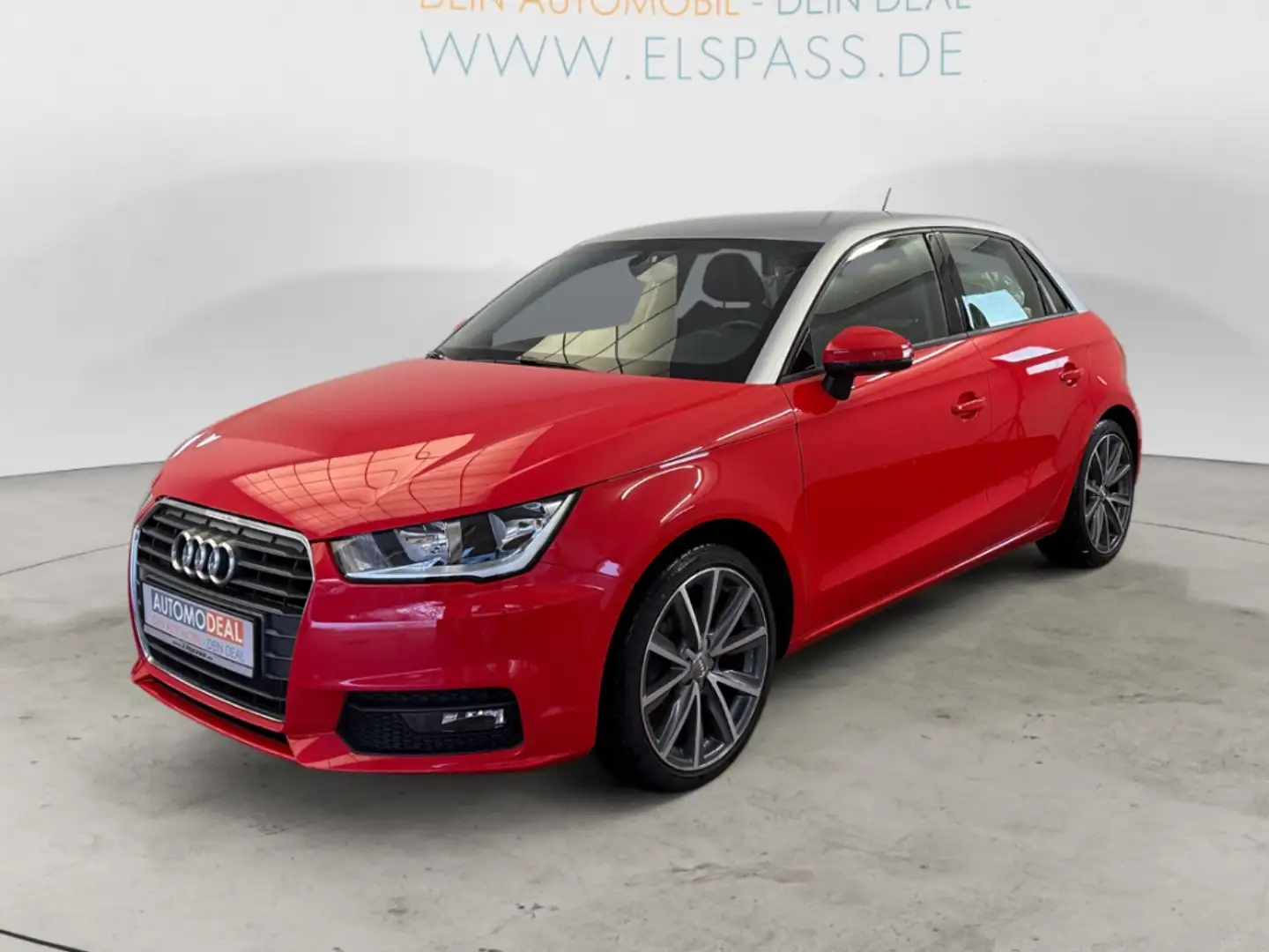 Audi A1 Sportback SITZ.HZG TEMPOMAT ALU PDC BLUETOOTH DAB Rot - 2