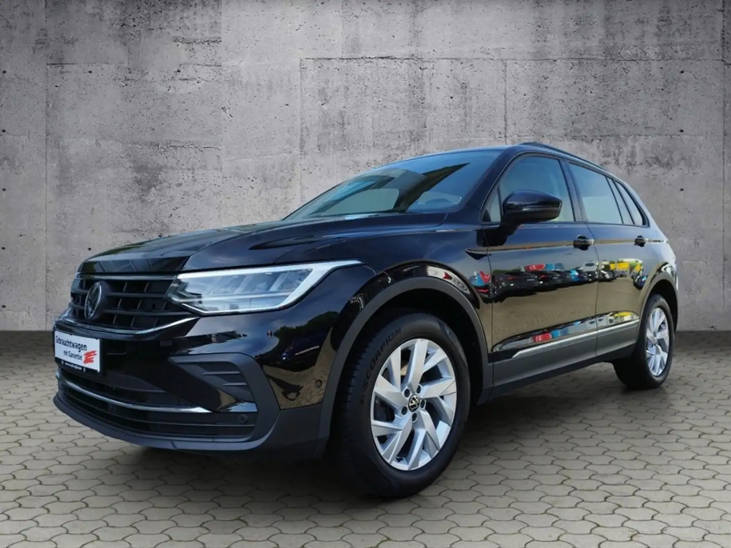 Volkswagen Tiguan Life 2.0 TDI DSG 4M BusinessPrem./SHZ Allrad KLIM Schwarz - 2