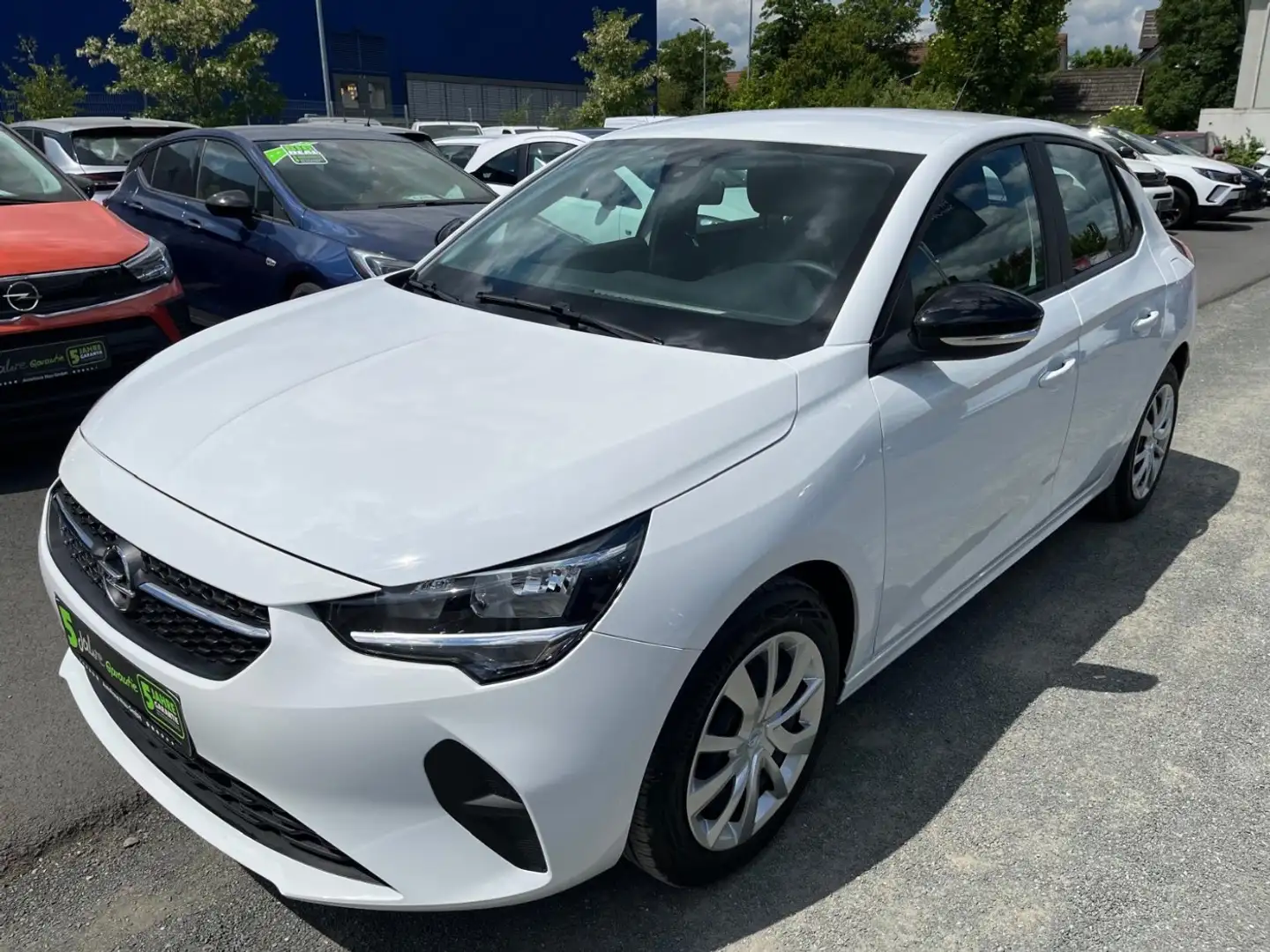 Opel Corsa 1.2 Edition mit PDC Spurass. TÜV neu inkl. Inspekt Blanc - 2