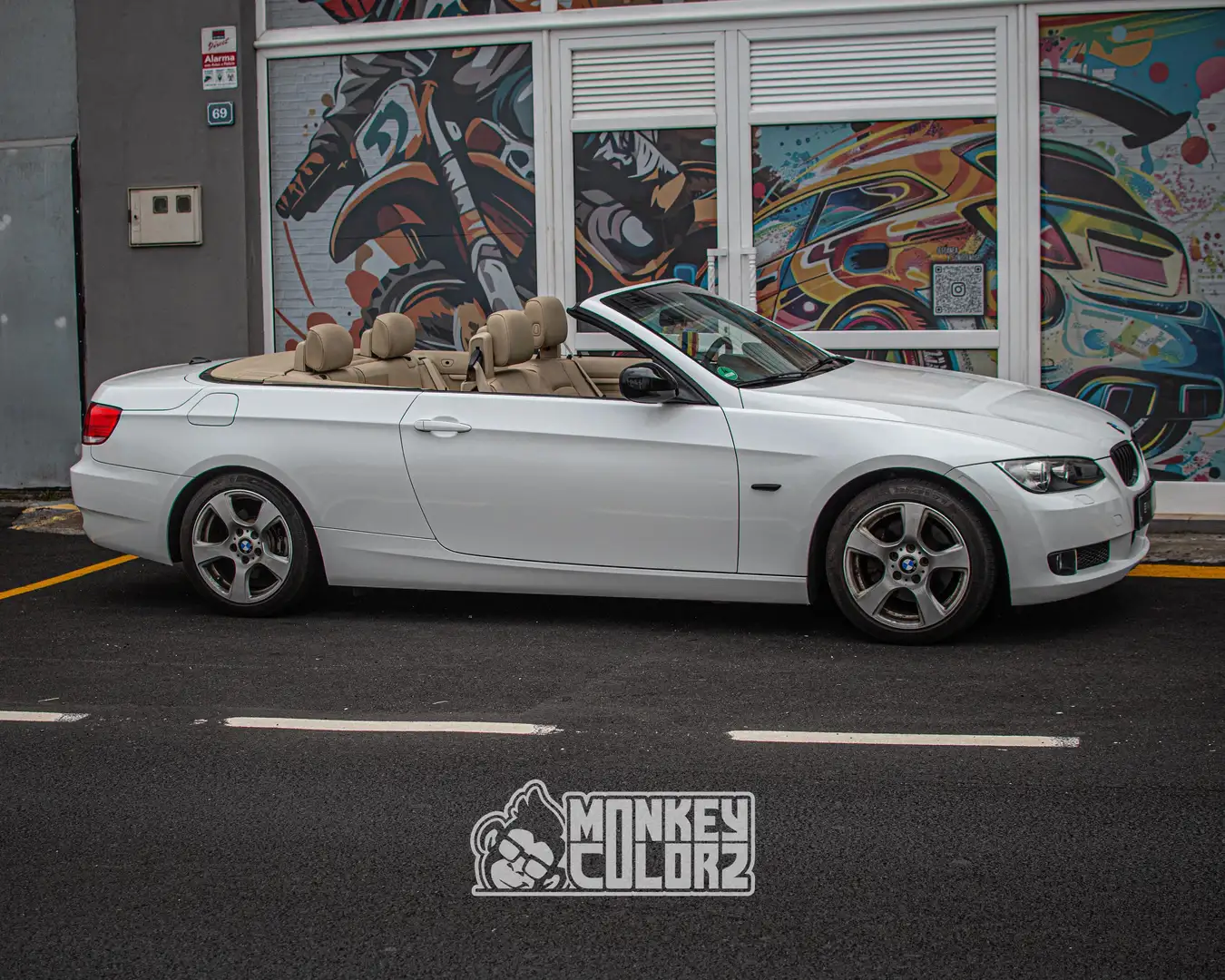 BMW 330 3er Cabrio *230 PS*6-ZYLINDER*TÜV NEU*NAVI*TOP* Blanc - 2