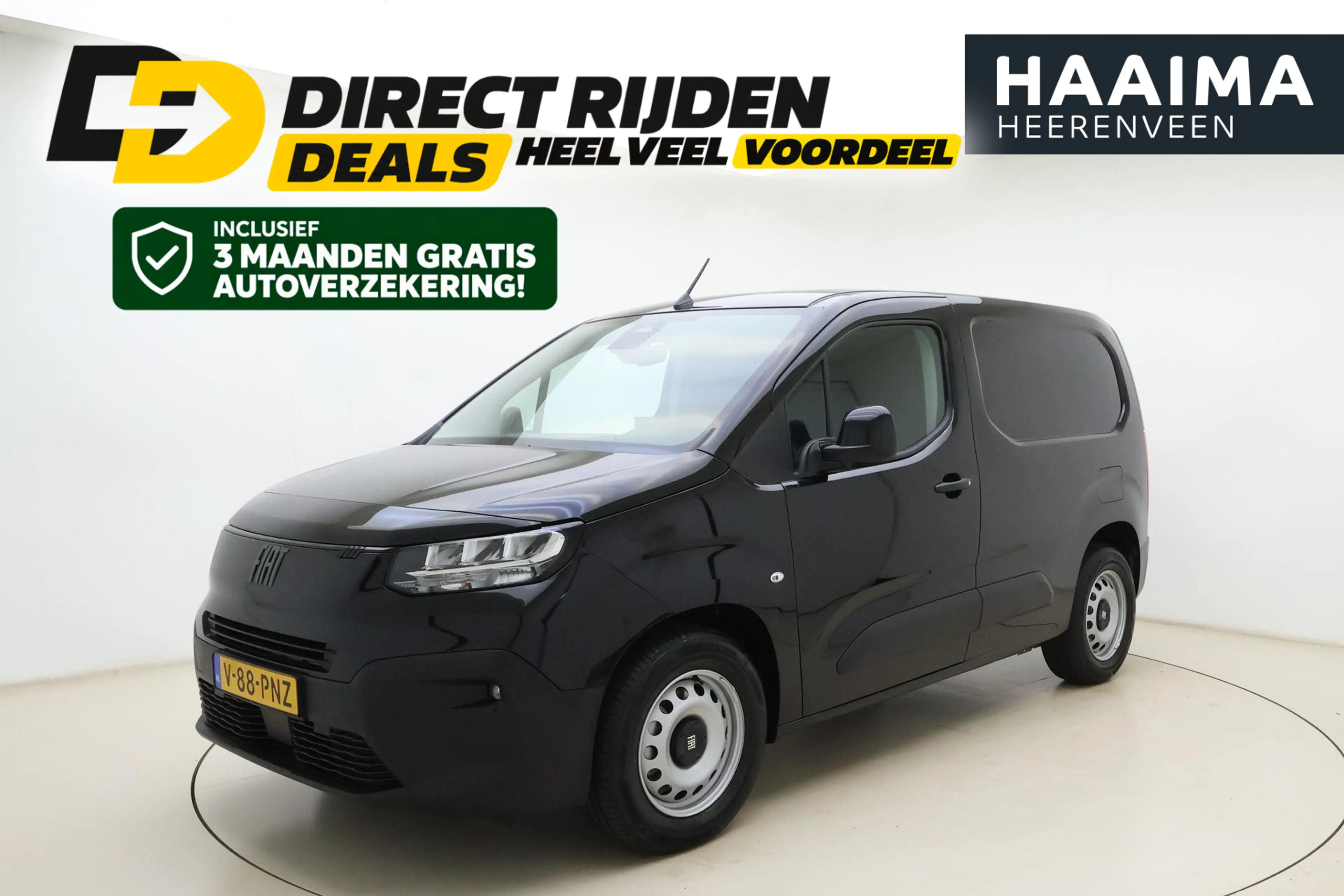 Fiat E-Doblo 136pk L1 50 kWh | DEMO | Navigatie | Achteruitrijc
