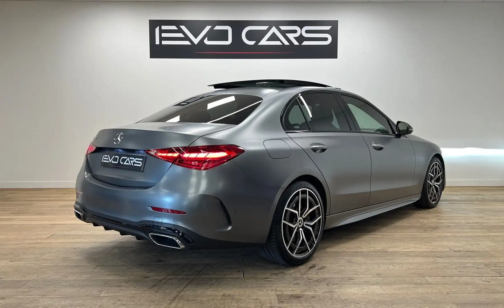 Mercedes-Benz C 220 220 d W206 200ch AMG Line Origine France / TO / Gris sélénite / Caméra 360° Schwarz - 2