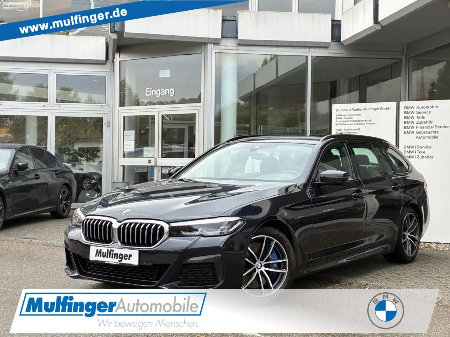 BMW 530 d T. M Sport Leder Kamera LivePro.HiFi DrivAs Nero - 1