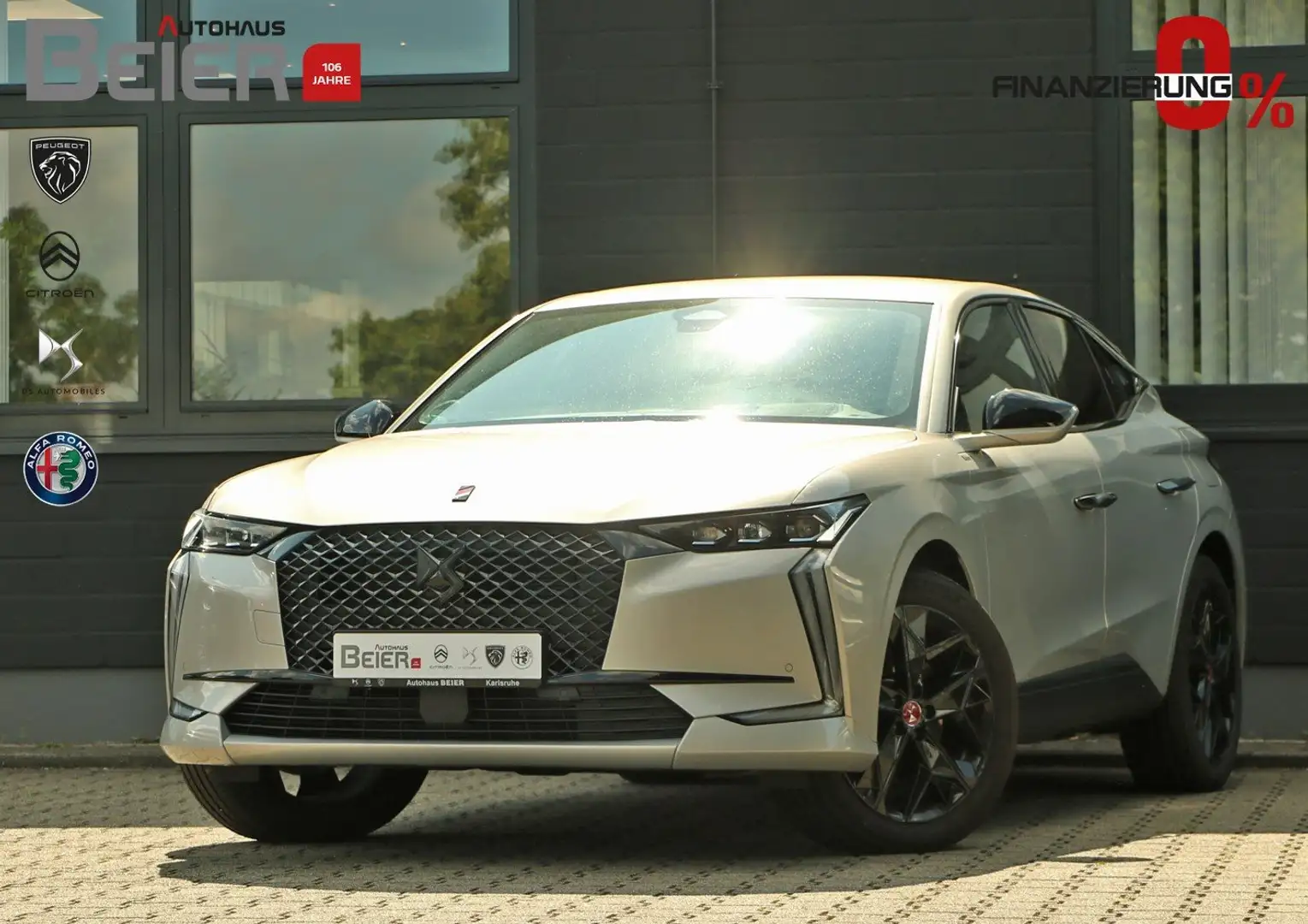 DS Automobiles DS 4 DS4 Hybrid 225 Performance Line+ Keyless/ Klimaau. Gris - 1