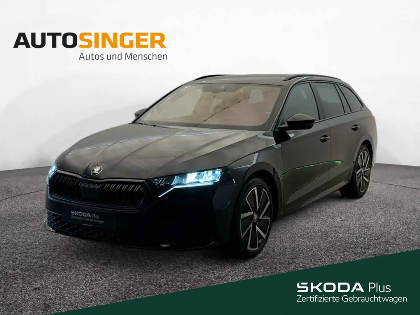 Skoda Octavia Combi Sportline TDI DSG *PANO*HUD*NAVI* Schwarz - 1