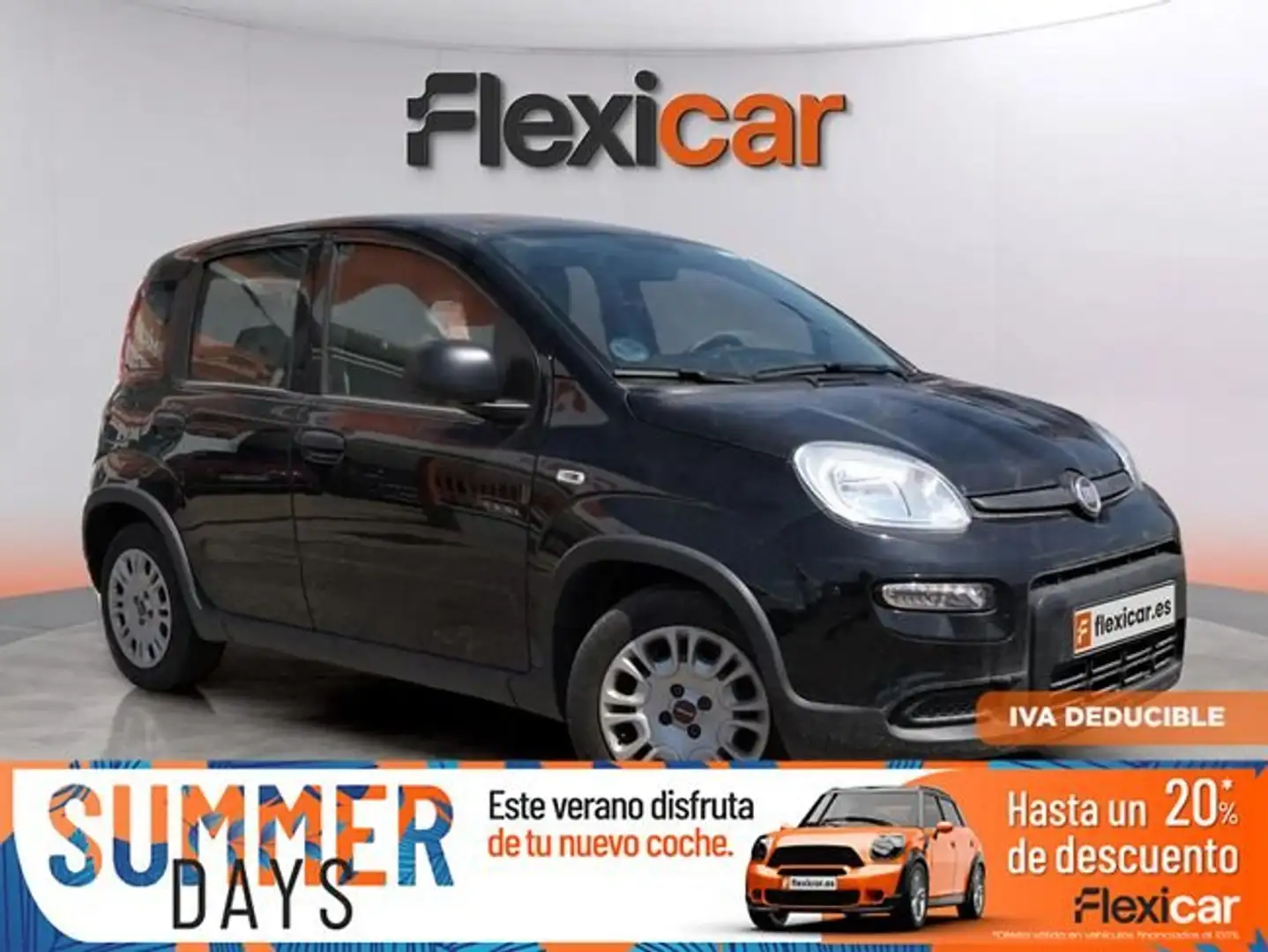 Fiat Panda Hybrid 1.0 51kw (70CV) Negro - 1