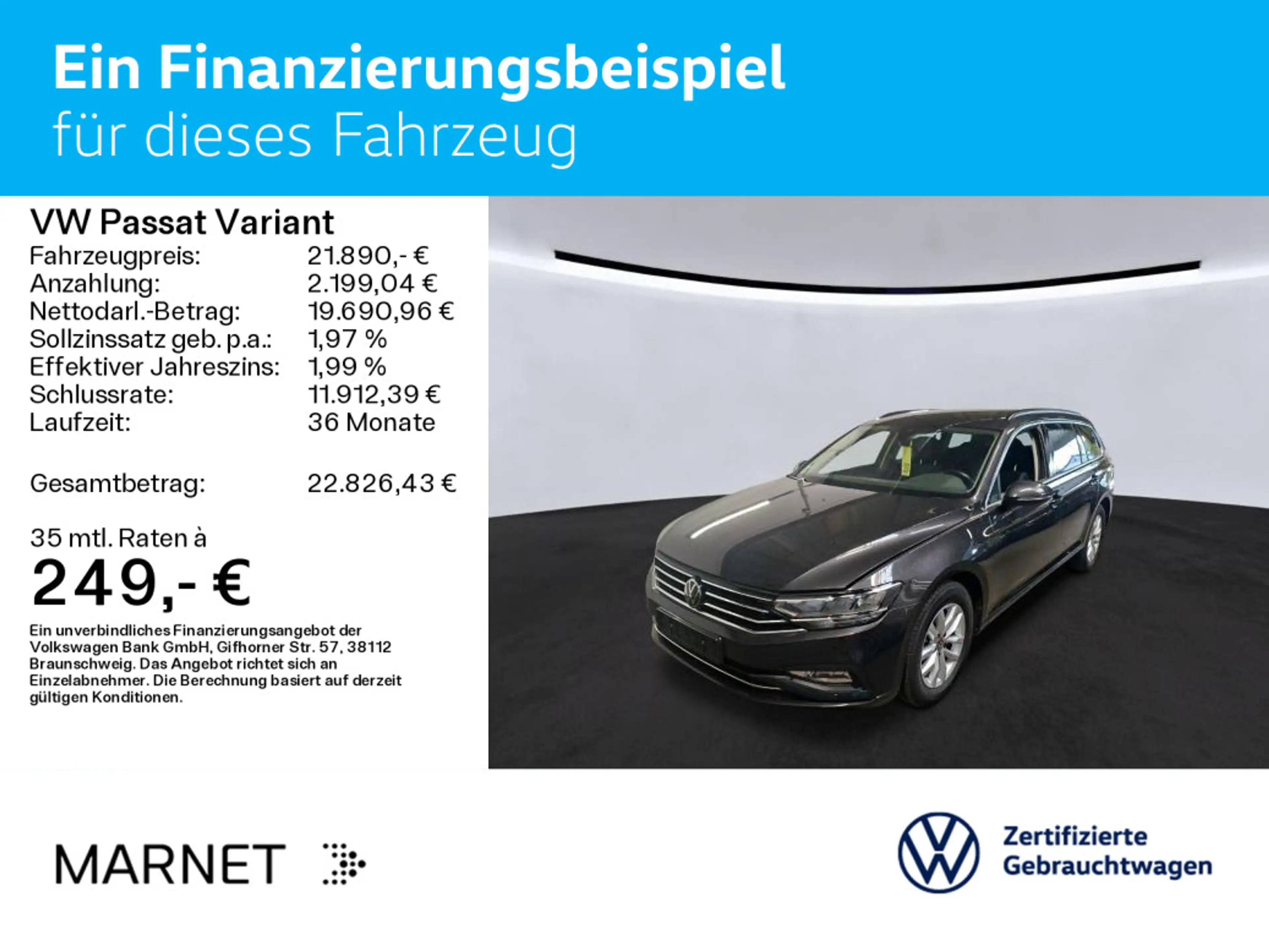 Volkswagen Passat Variant 2.0 TDI Business Navi*AHK*Kamera* — photo 2