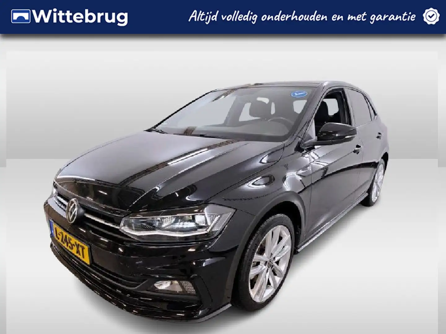 Volkswagen Polo 1.0 TSI 110pk DSG Highline R-Line Executive Advanc Zwart - 1