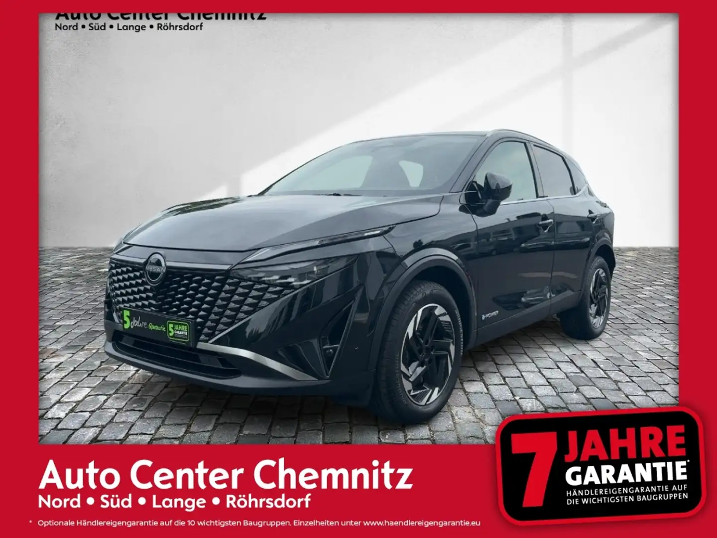 Nissan Qashqai N-Connecta 1.5 VC-T ACC+LED+Navi+SHZ+360 Schwarz - 1
