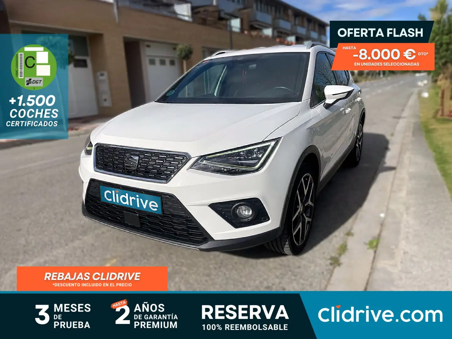 SEAT Arona 1.0 TSI Ecomotive S&S Xcellence 115 Blanco - 1