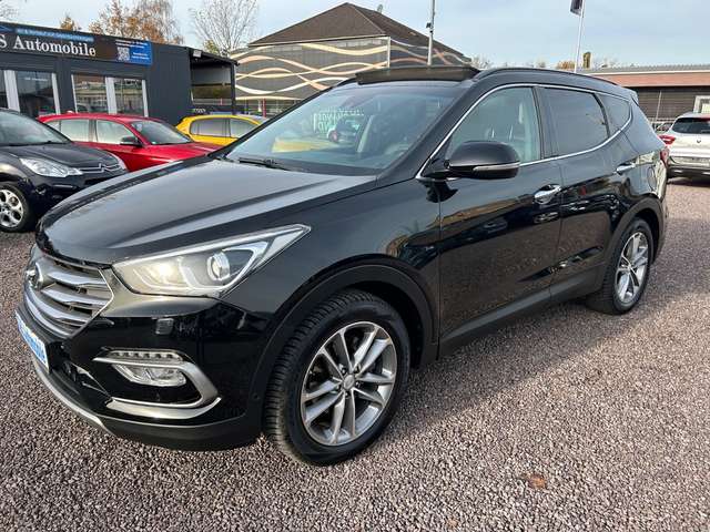 Imagine Hyundai SANTA FE blue Premium 4WD