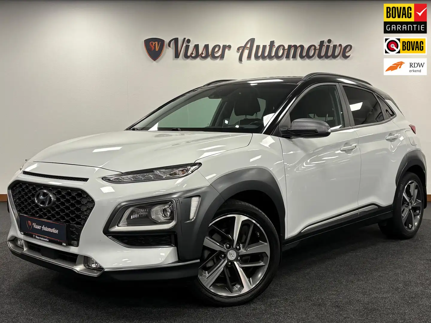Hyundai KONA 1.6 T-GDI Premium*Automaat*Head-Up*Pano*Winter-Pak Blanc - 1