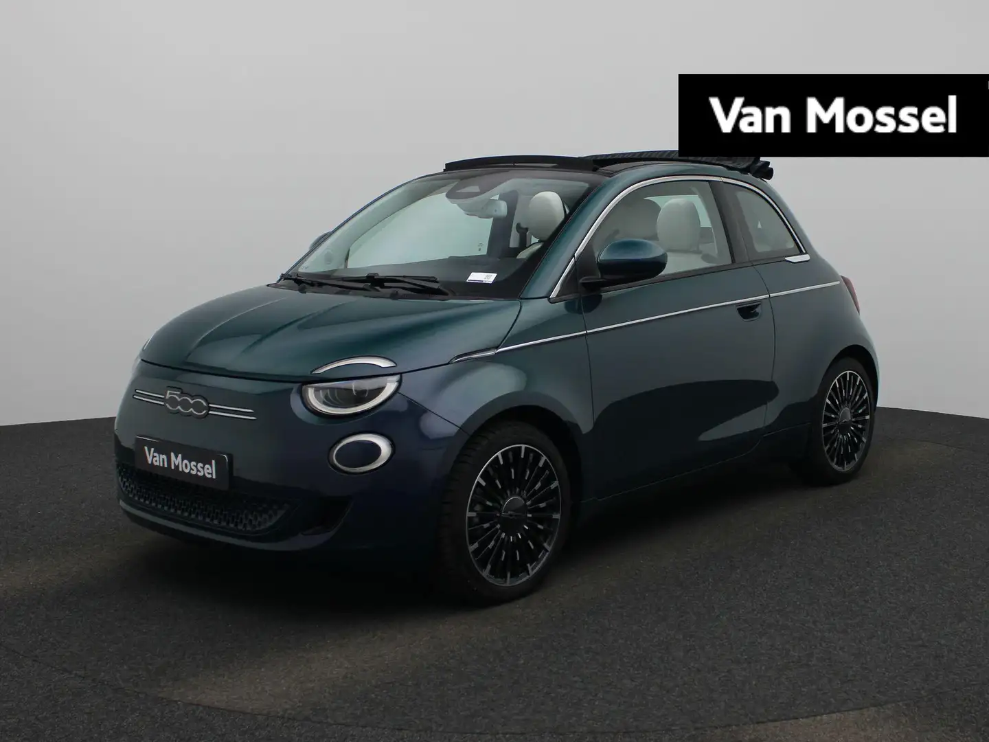 Fiat 500e C La Prima 42 kWh Groen - 1