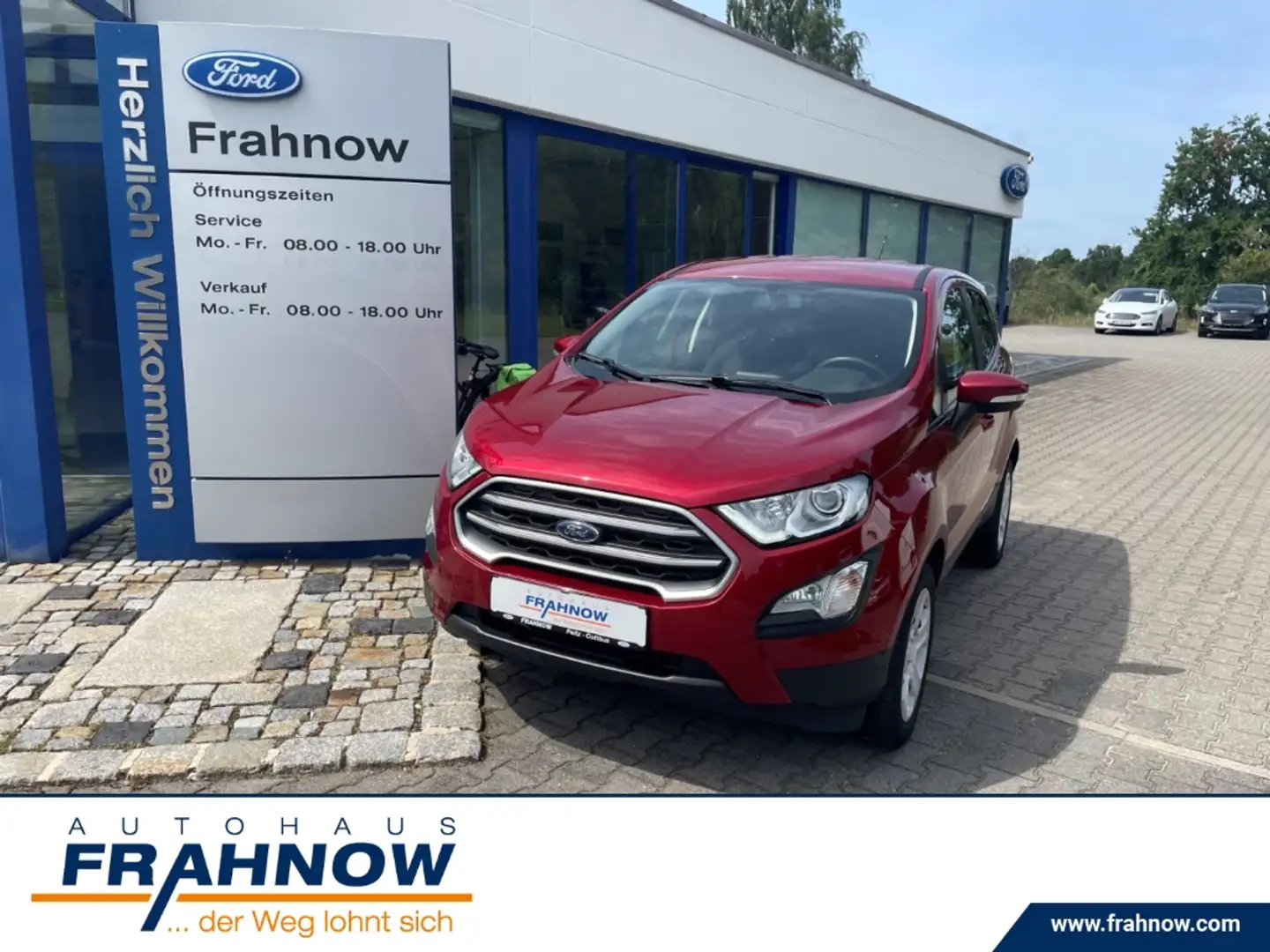 Ford EcoSport Trend 1.0 EcoBoost EU6d-T WiPA ABS/ASR ESP Rot - 1