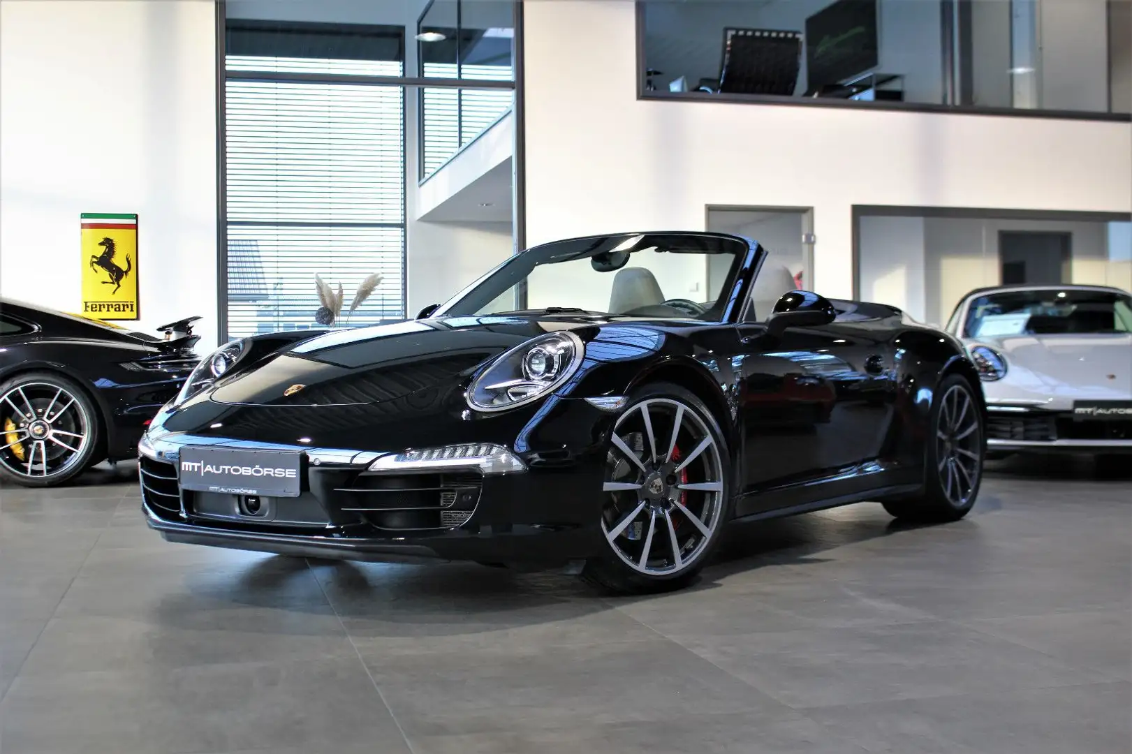 Porsche 991 CARRERA 4S CABRIO SPORTSITZE+20"CLASSIC+PDLS Schwarz - 2