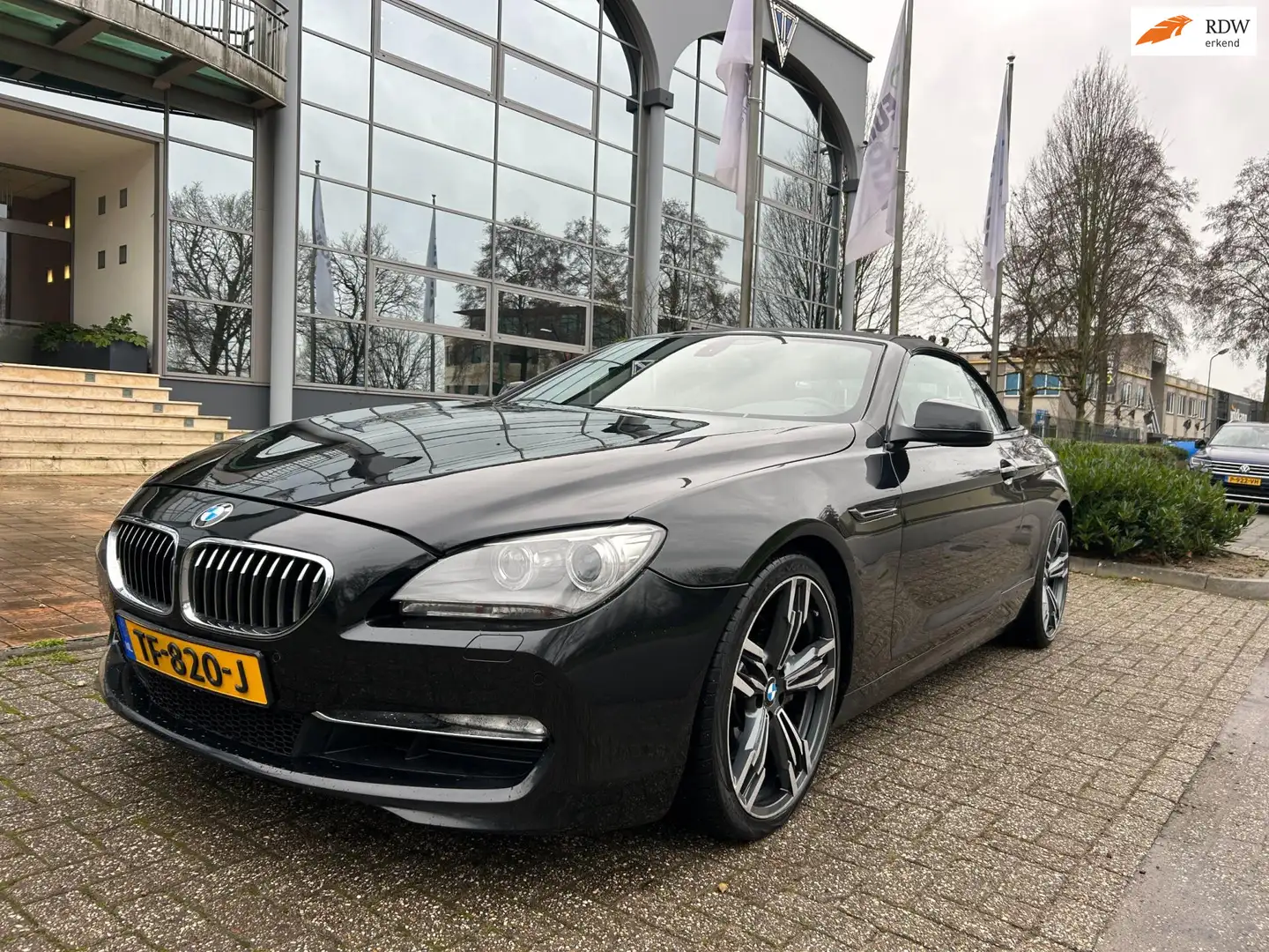 BMW 640 6-serie Cabrio 640i High Executive aut Noir - 1