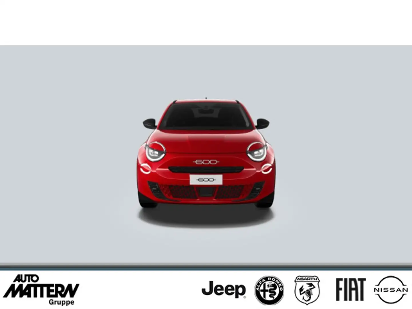 Fiat 600 Special Edition Navi LED ❗️Exclusiv Autohaus Matte Rot - 2