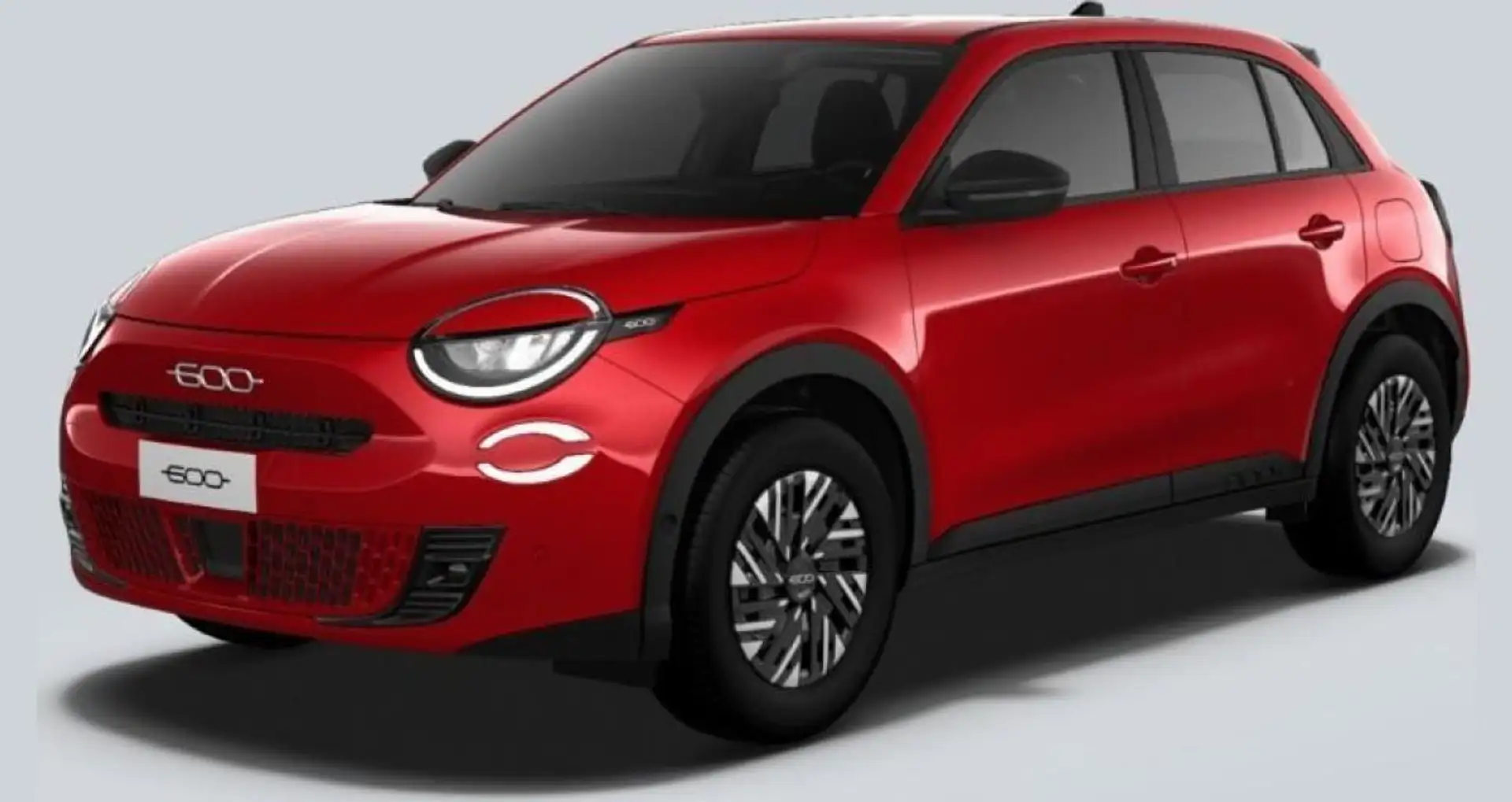 Fiat 600 Special Edition Navi LED ❗️Exclusiv Autohaus Matte Rot - 1