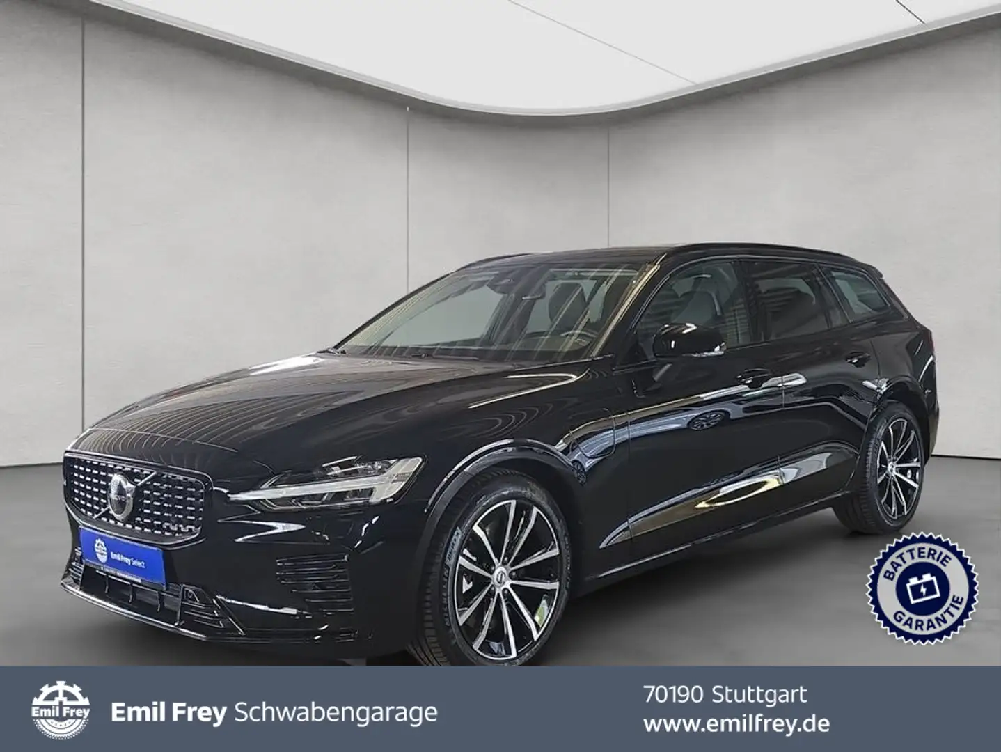 Volvo V60 T6 Plug-in Hybrid AWD Plus Dark Schwarz - 1