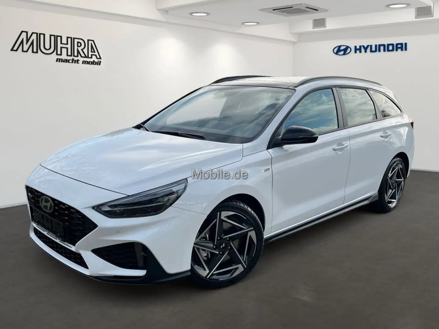 Hyundai i30 Kombi 1.5 T-GDI 48V N LINE 7-DCT PANO NAVI Weiß - 2