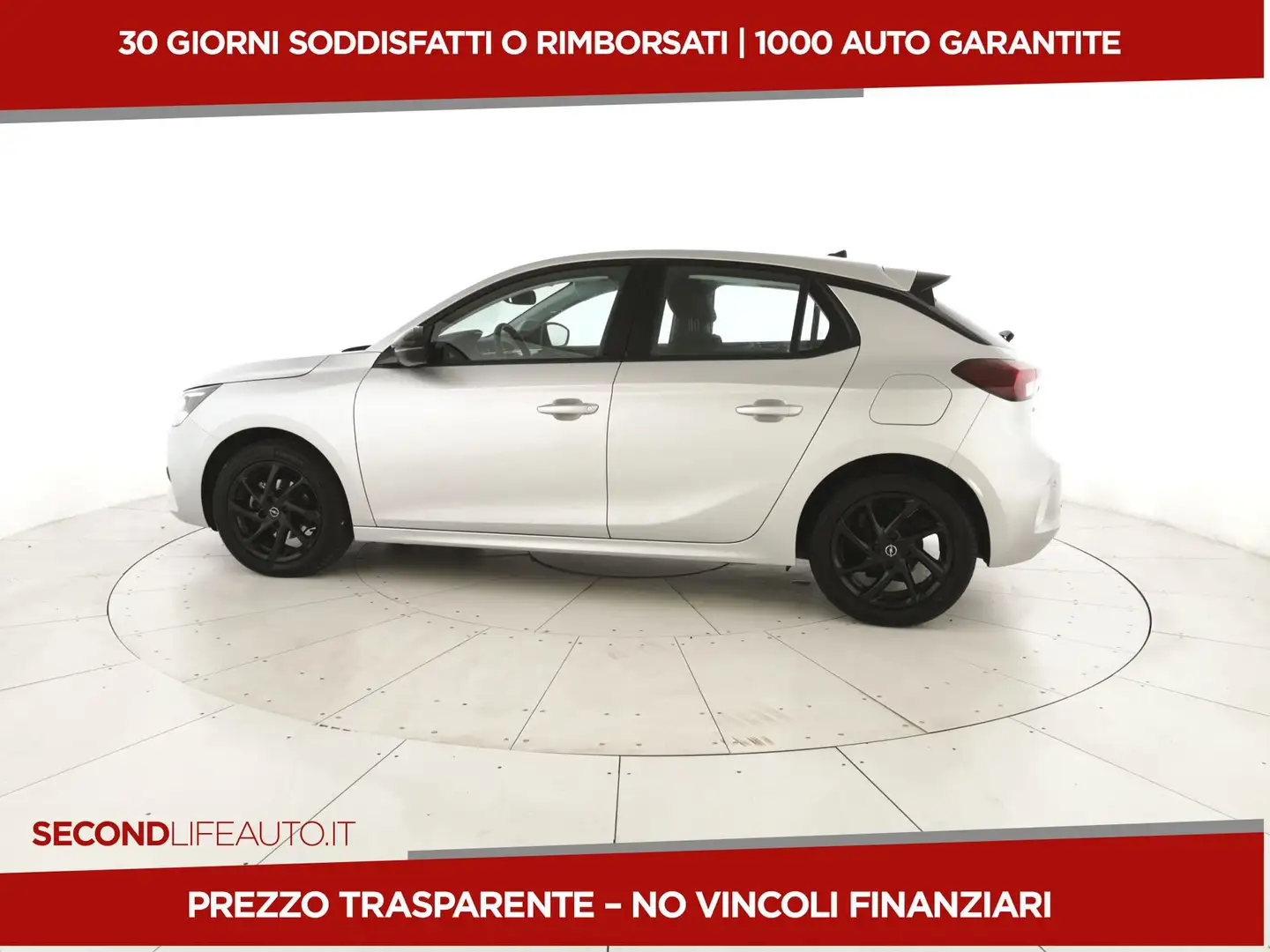 Opel Corsa 1.2 Edition s&s 75cv Argent - 2