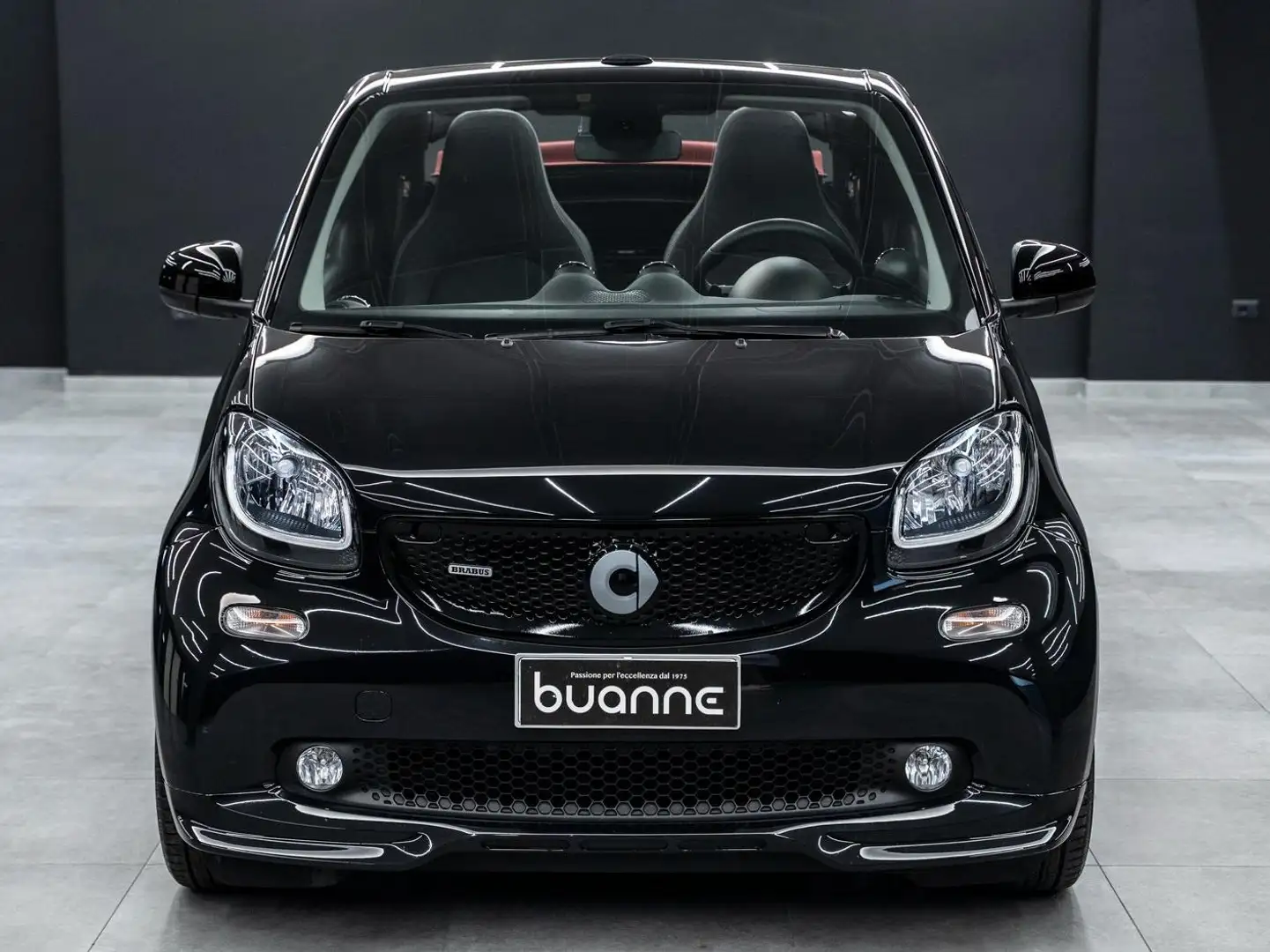 smart forTwo Cabrio 0.9 t Brabus Xclusive 109cv Twinamic Italy Noir - 2