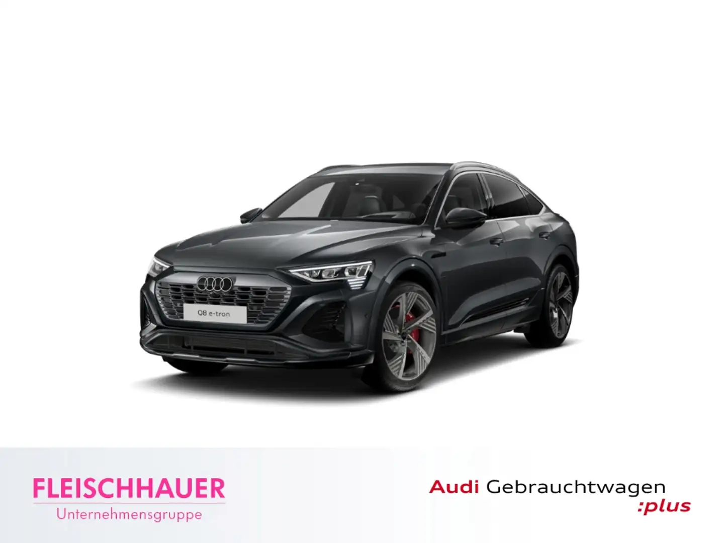 Audi Q8 Sportback 55 quattro S line Pano+AHK+HeadUp+LM22+M Grau - 1