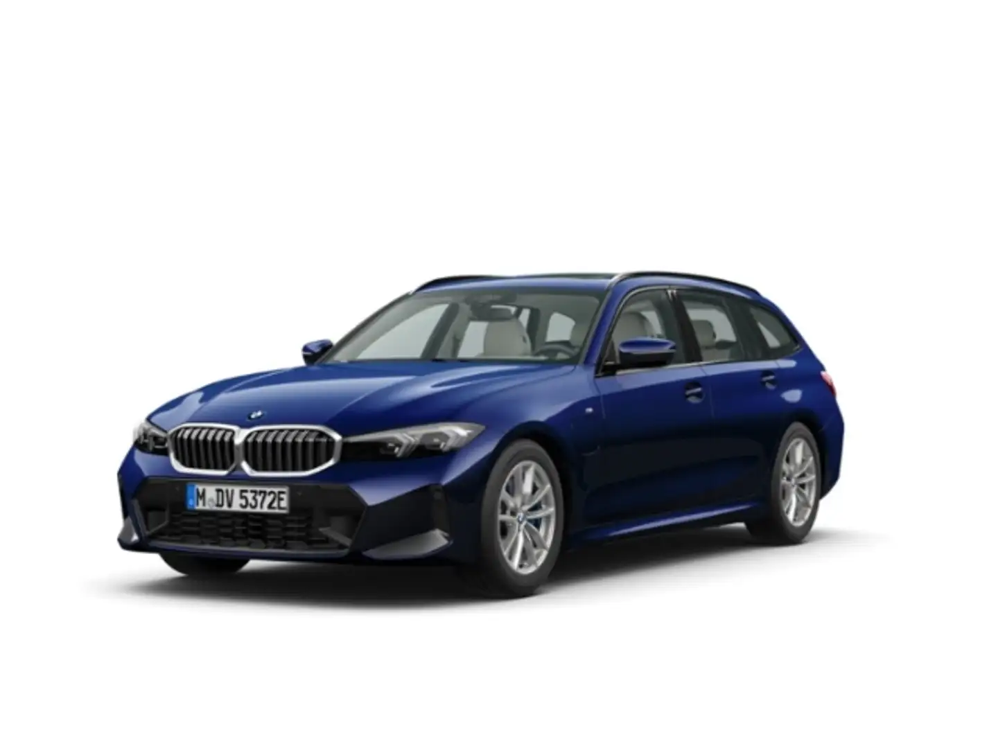 BMW 330 e xDrive Touring M Sport HUD Pano HiFi AHK Blau - 1