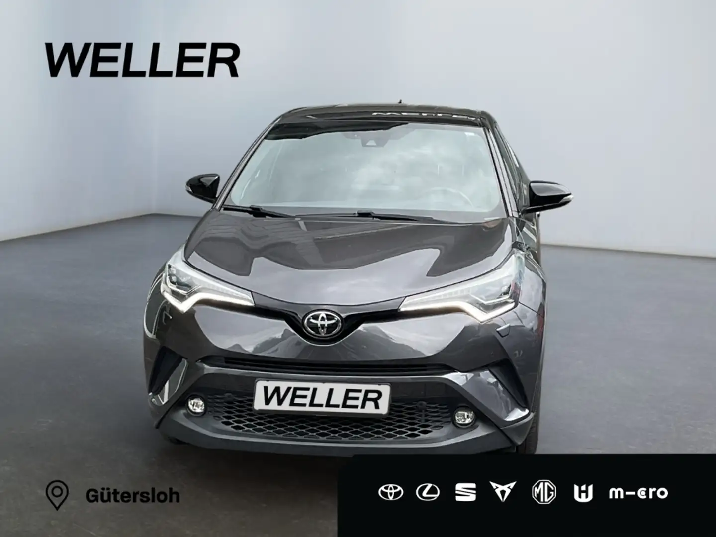 Toyota C-HR 1.2 Turbo Style *LED*JBL*ACC*Kamera*SHZ*TWA* Grau - 2
