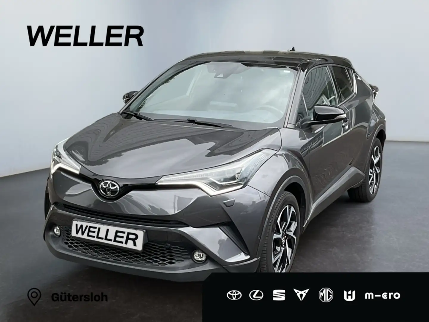 Toyota C-HR 1.2 Turbo Style *LED*JBL*ACC*Kamera*SHZ*TWA* Grau - 1
