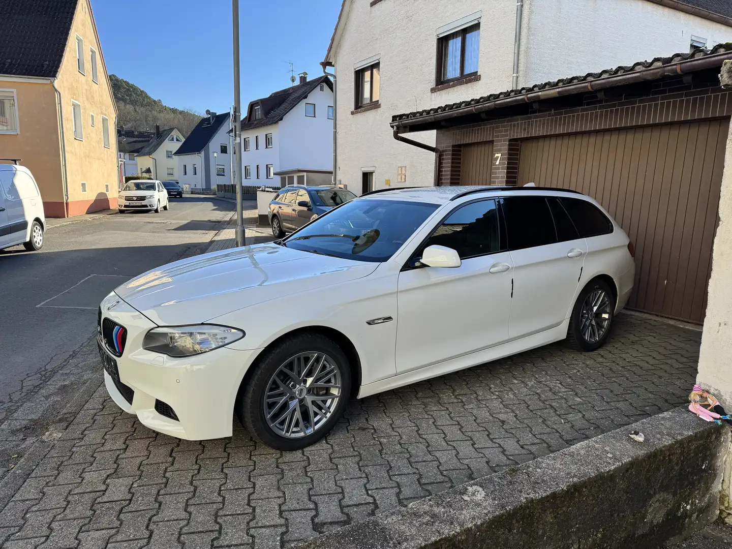 BMW 535 535d Touring M-Paket Alcantara Großes Navi Klima White - 2