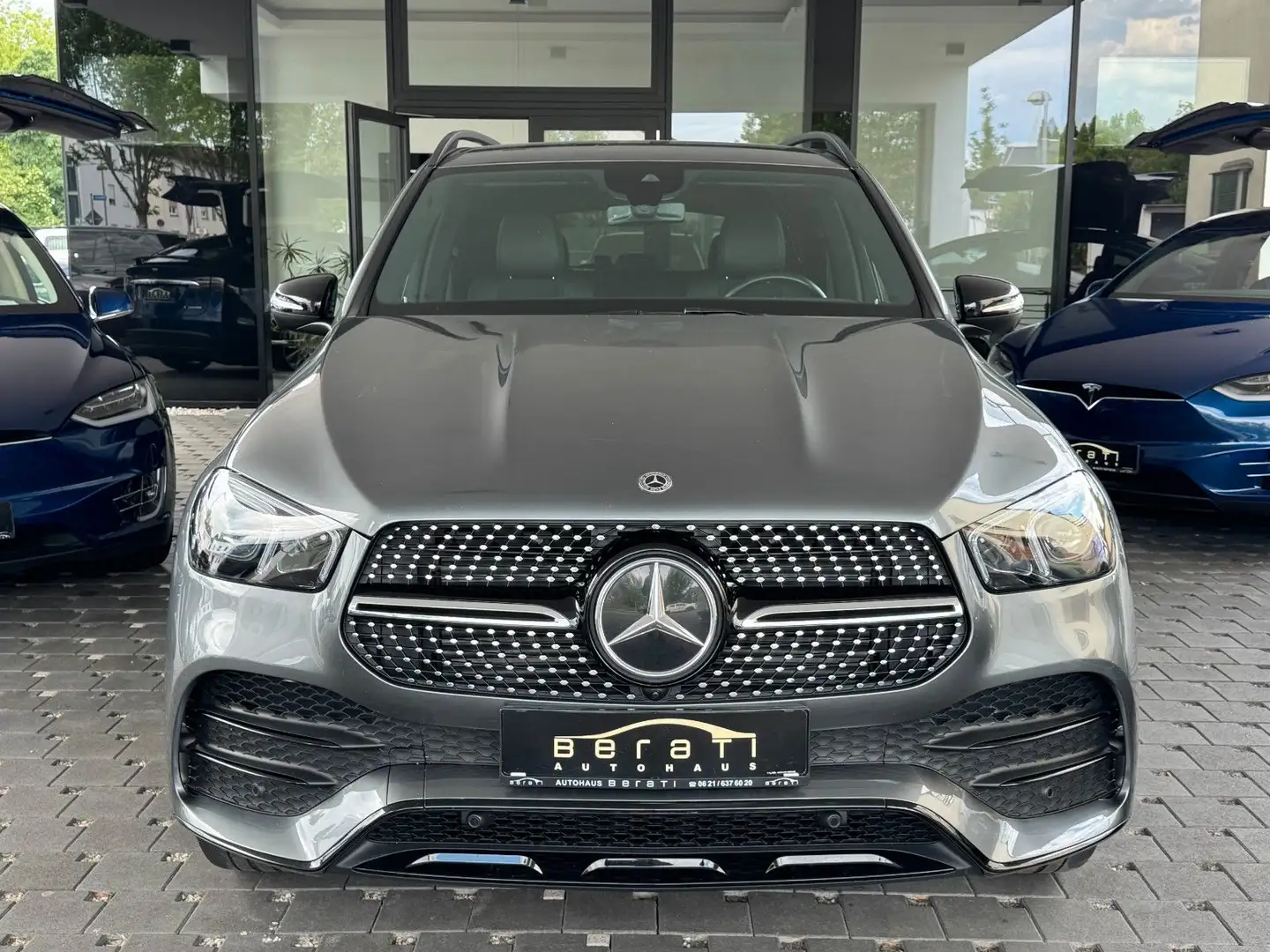 Mercedes-Benz GLE 450 4M AMG|NIGHT|MBUX|St.Hz|360°Kamera|elAHK Grijs - 2