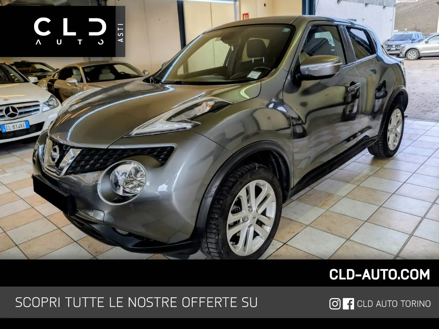 Nissan Juke 1.5 dci Tekna 110cv E6 Start&Stop Grau - 1