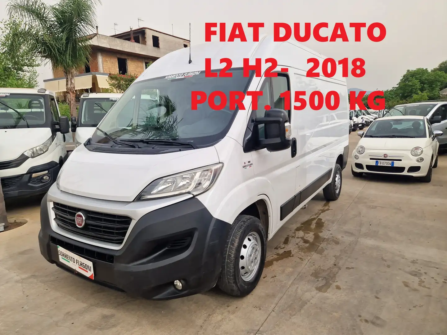 Fiat Ducato L2H2 - 2.3 MJT 130 CV PASSO MEDIO EURO 6 Bianco - 1