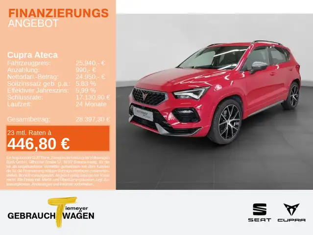 Cupra Ateca 2.0 TSI DSG 4D PANO BEATS KAMERA DCC