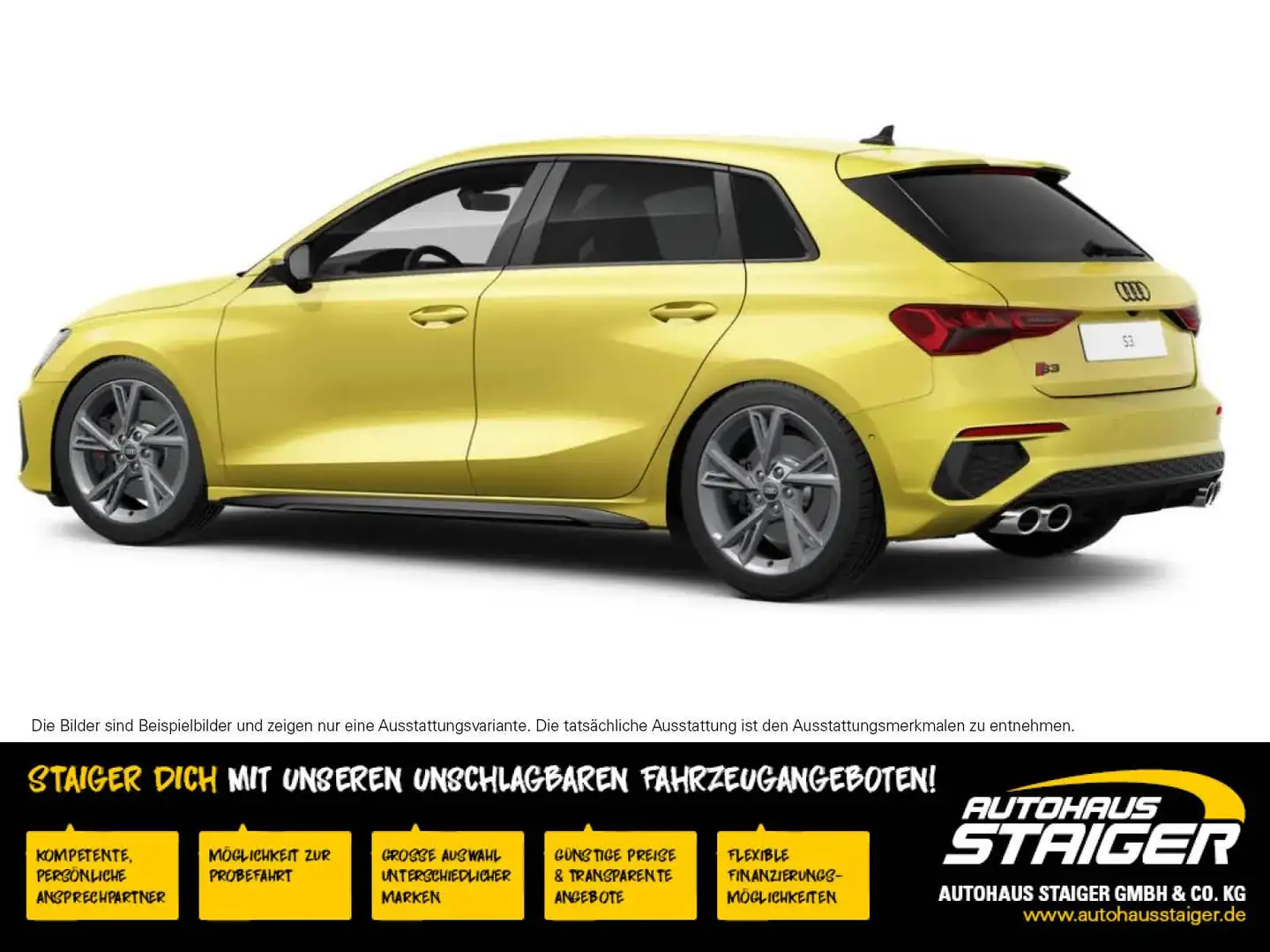 Audi S3 Sportback 50TFSI quattro+Sofort Verfügbar+ Sarı - 2