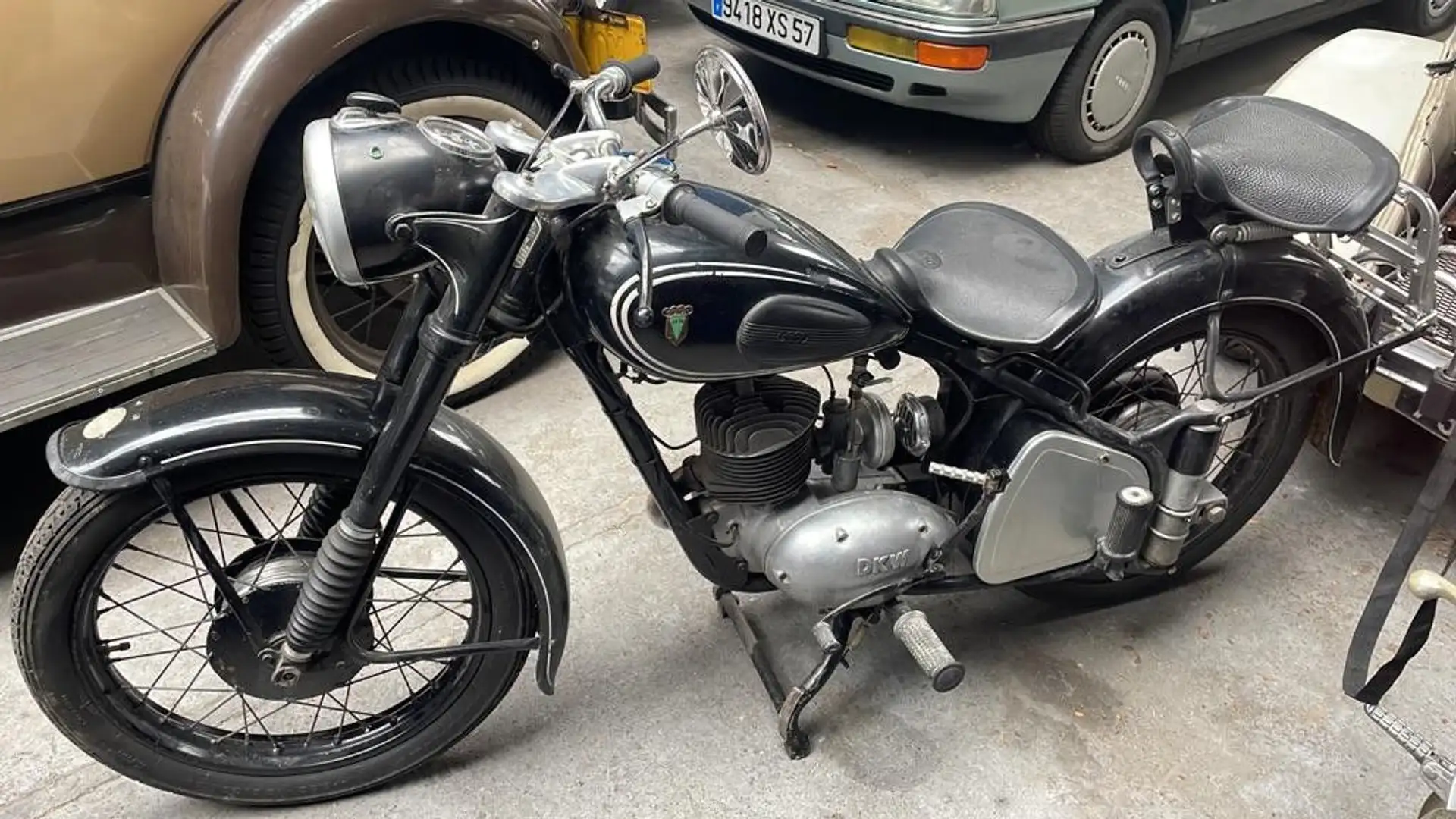 DKW RT 200 AUTO UNION 1953 Negro - 1