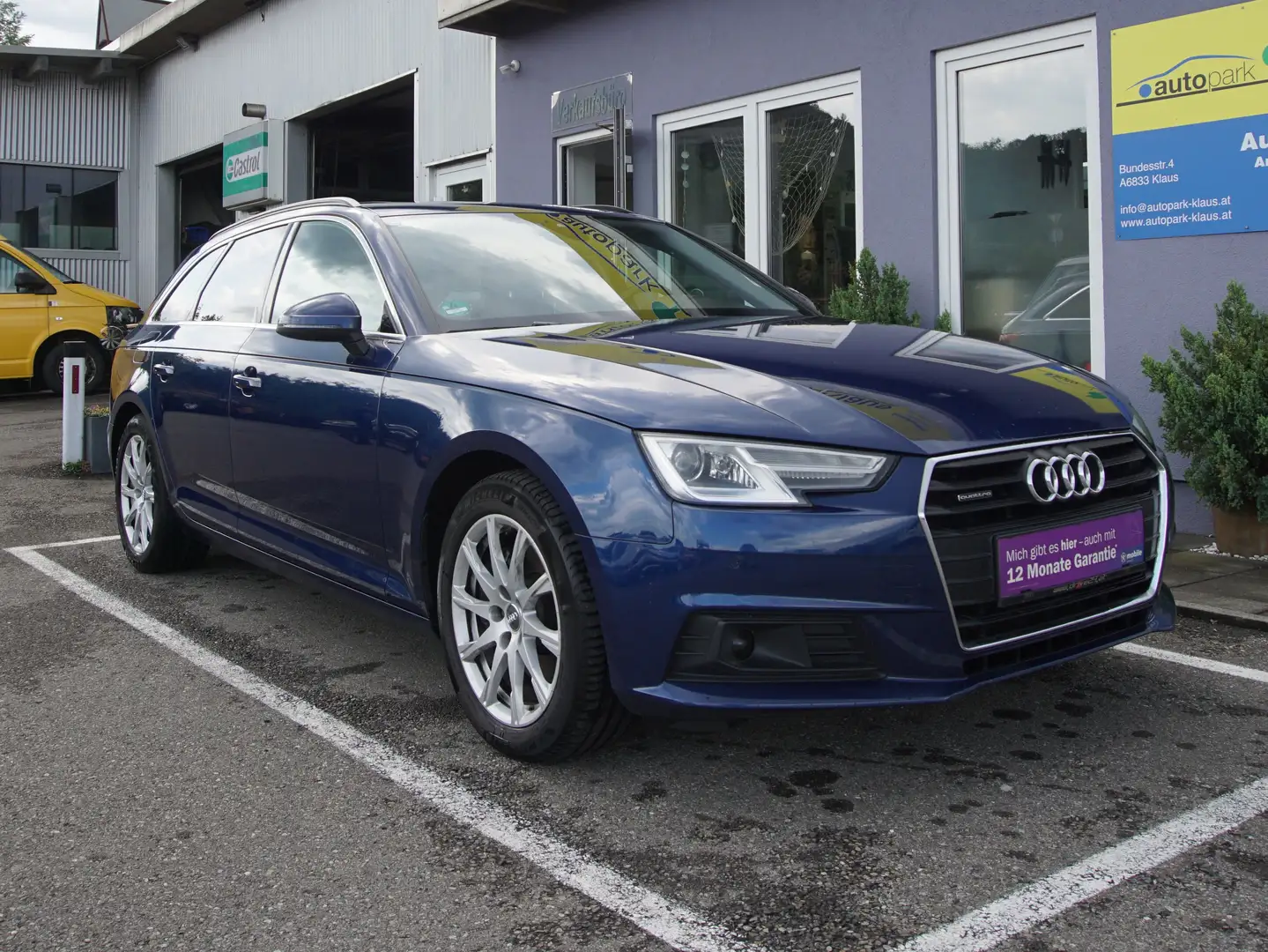 Audi A4 quattro basis Blau - 1