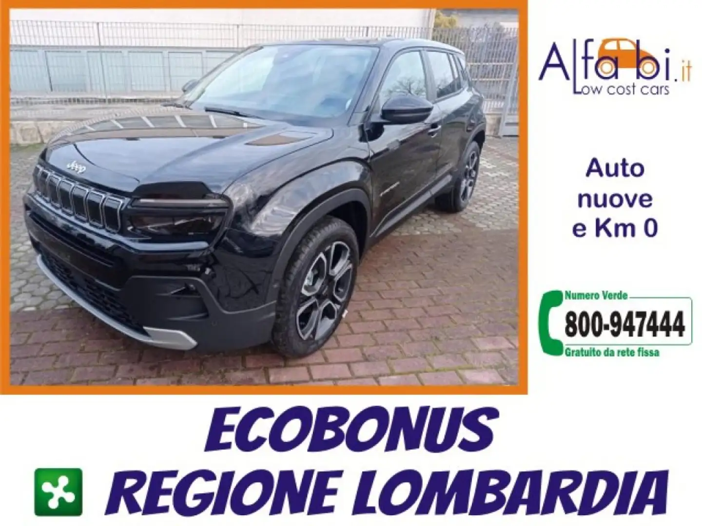 Jeep Avenger MY25 1.2 110CV MHEV Aut. Summit Nero - 1
