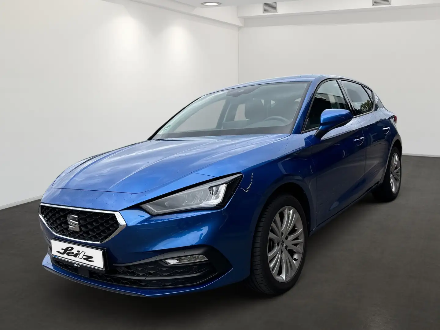 SEAT Leon 1.5 eTSI Style Edition *NAVI*KAMERA*LED* Blauw - 2