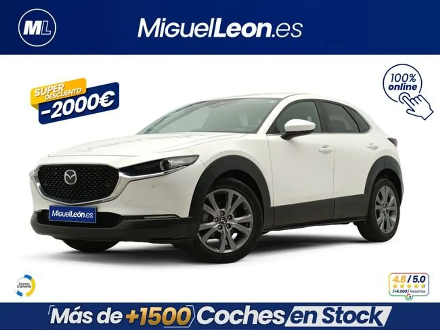 Mazda CX-30 e-SKYACTIV-G 2.0 90 kW 2WD Origin Blanco - 1